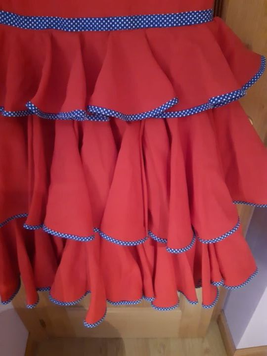 vestido de flamenca talla 46