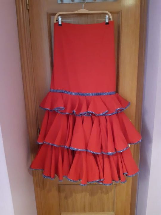 vestido de flamenca talla 46