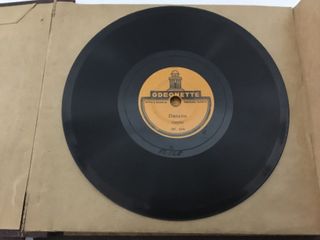 Album de 6 discos de pizarra pequeños - Odeonette