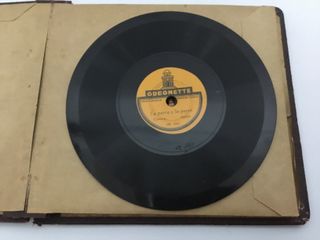 Album de 6 discos de pizarra pequeños - Odeonette