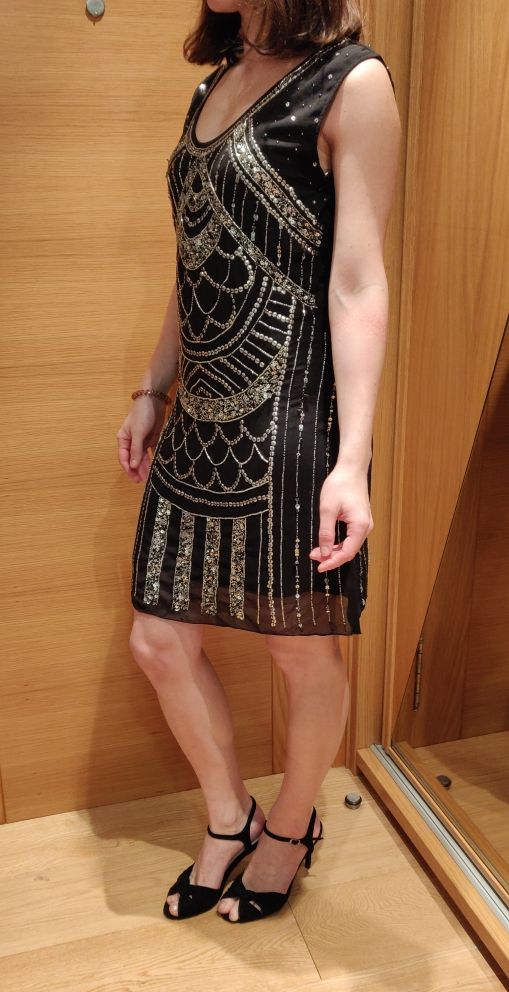 Vestido pedrería talla 36-38 nuevo