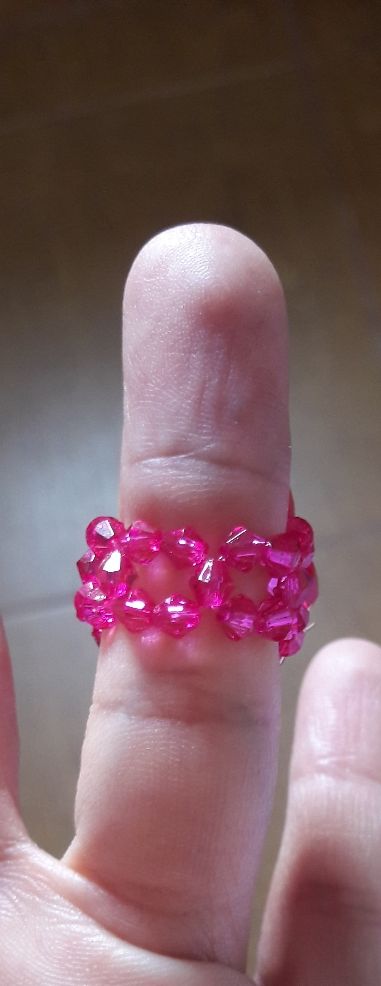 Conjunto de anillo,pendientes,bisuteria