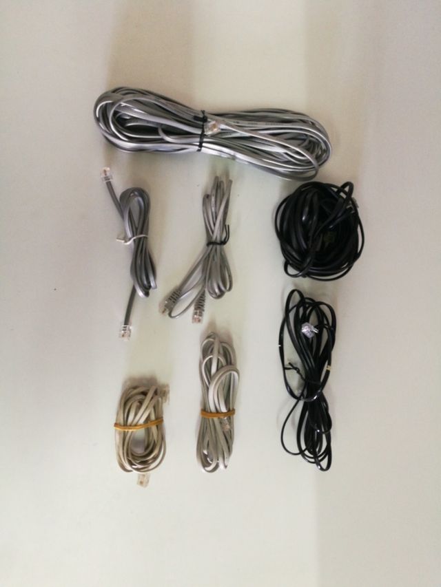 7 cables telefono