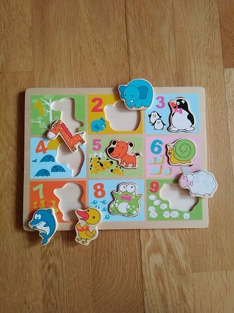 Puzzles madera animales