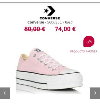 converse plataforma rosa claro