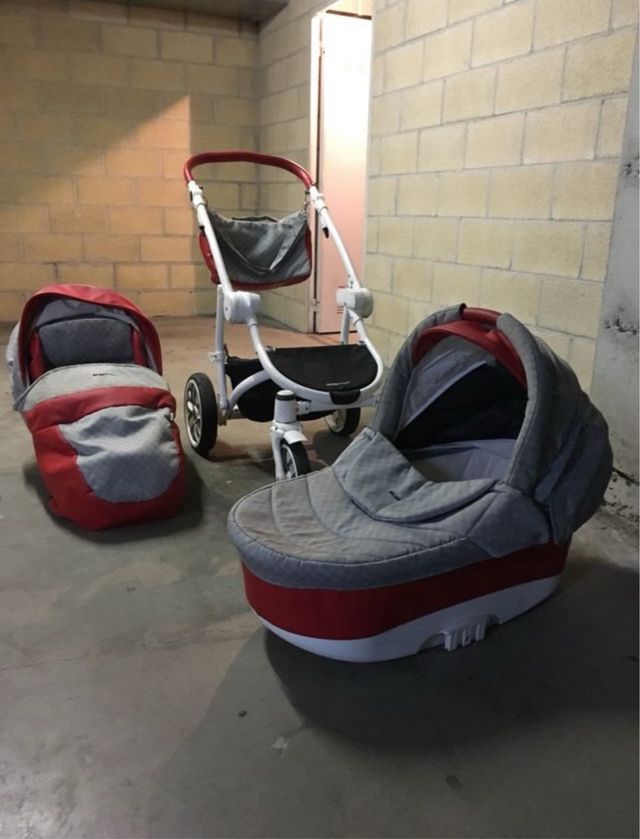 Silla y capota bebé niño