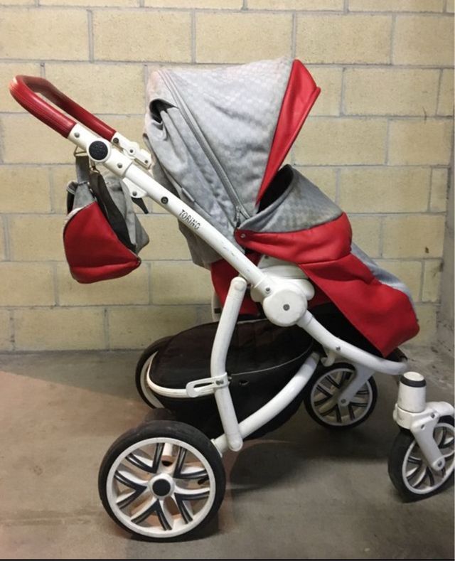 Silla y capota bebé niño