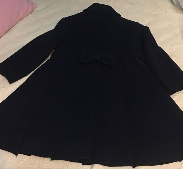 Abrigo elegante niña talla 4