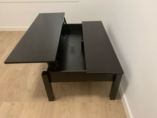 Mesa de centro elevable IKEA TRULSTORP de segunda mano por TRULSTORP Mesa de centro, negro marrón, 115x70 cm IKEA