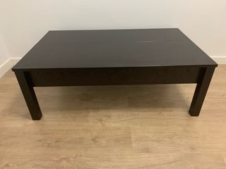 Mesa de centro elevable IKEA TRULSTORP de segunda mano por TRULSTORP Mesa de centro, negro marrón, 115x70 cm IKEA
