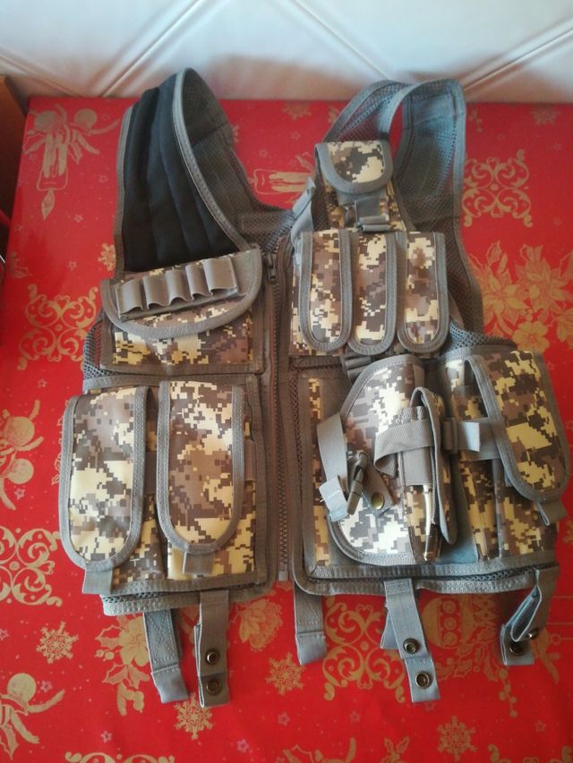 Chaleco cazador/soldado