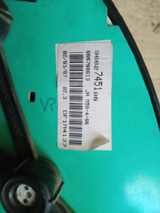 Cuadro de Mando Peugeot Partner 1.9 Diesel/206