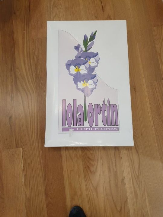 Vestido Primera Comunión con can can y limosnera