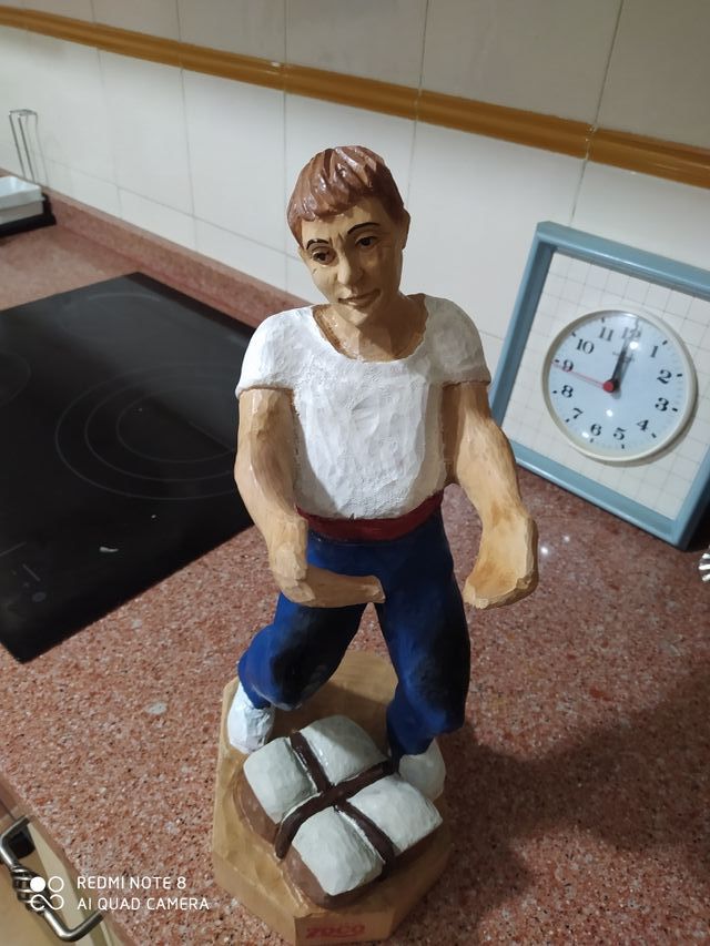 figura madera zoco original