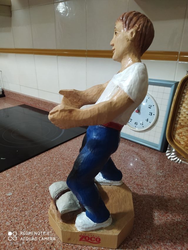 figura madera zoco original