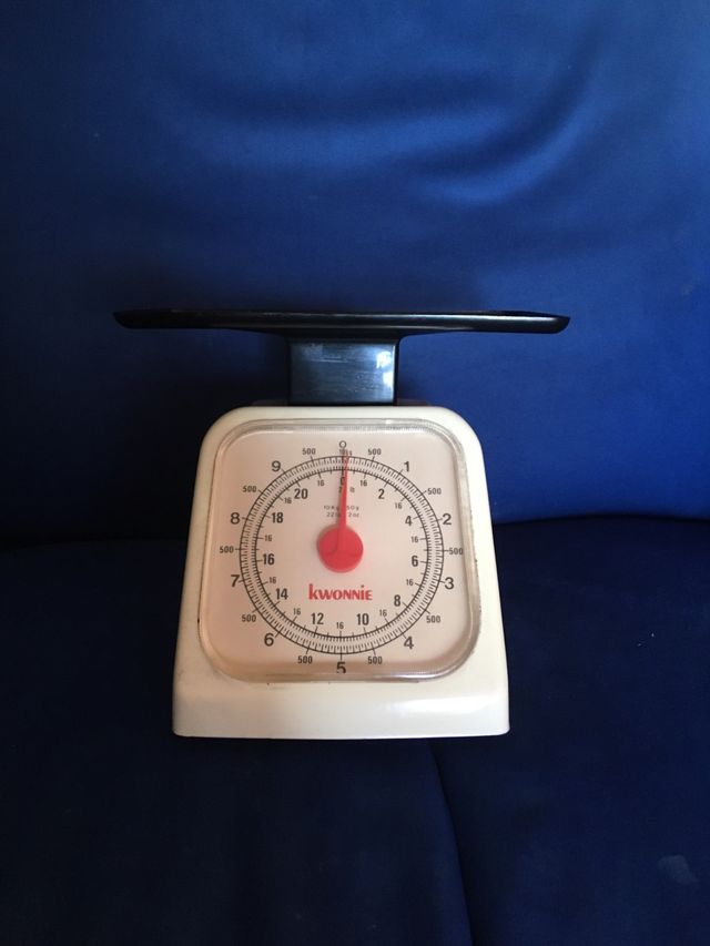 Báscula de cocina.