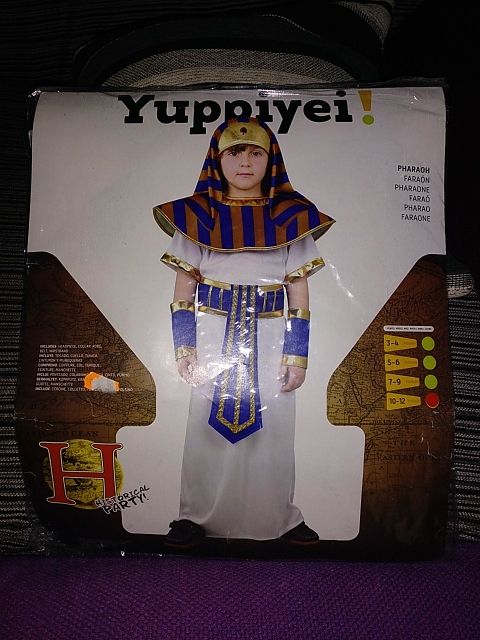 disfraz egipcio