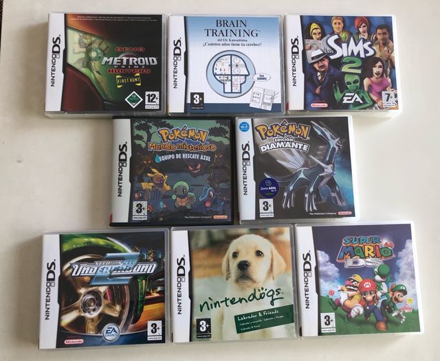 Pack juegos Nintendo DS
