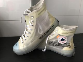 converse transparente vulcanized
