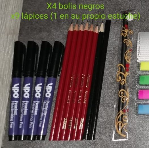 Lote de material escolar / artículos de oficina