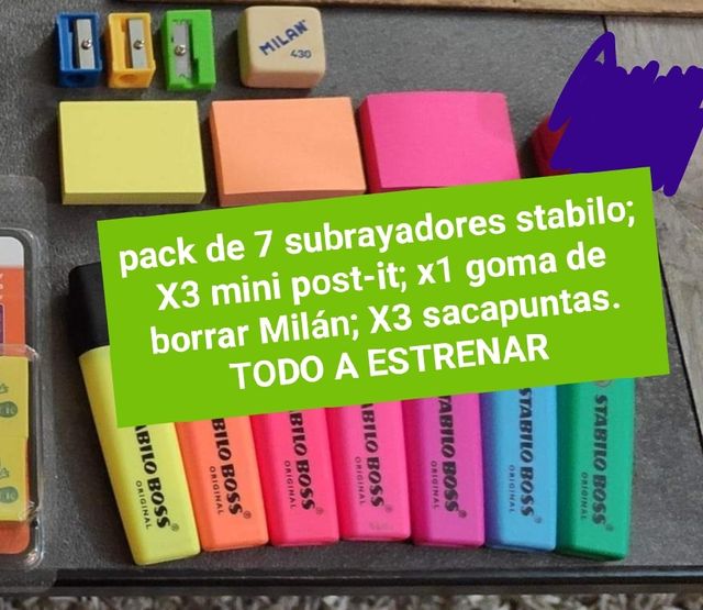 Lote de material escolar / artículos de oficina