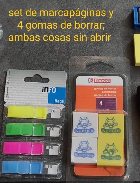 Lote de material escolar / artículos de oficina