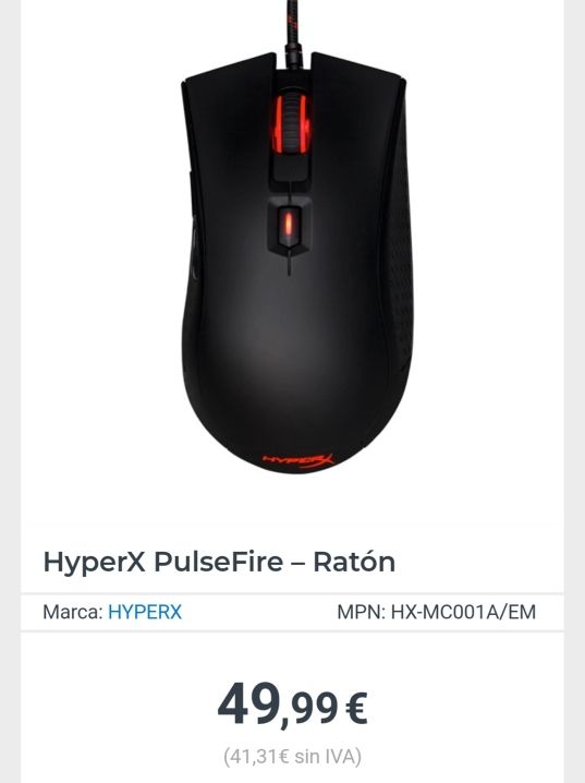 Raton Gamer nuevo.