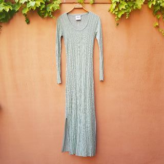 Vestido verde agua lurex Zara de segunda mano por 32,95 EUR en Granada en  WALLAPOP