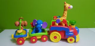 tren de animales fisher price