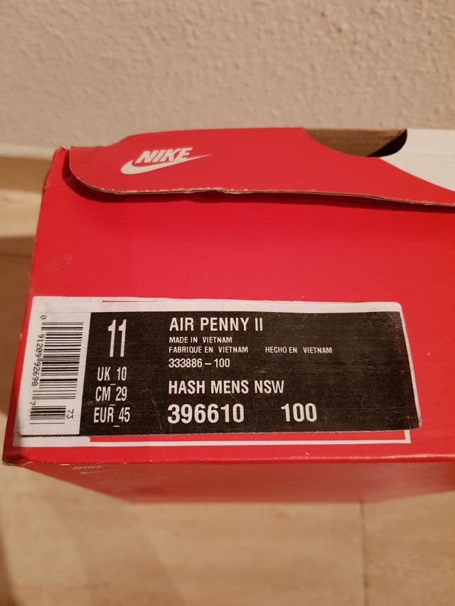 Nike Air Penny II Orlando 45eu