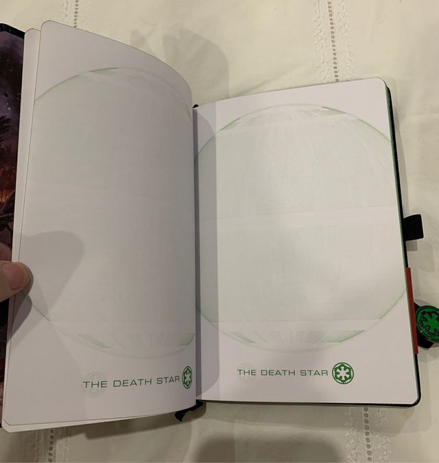Cuaderno Star Wars negro