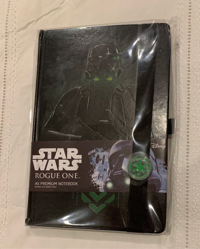 Cuaderno Star Wars negro