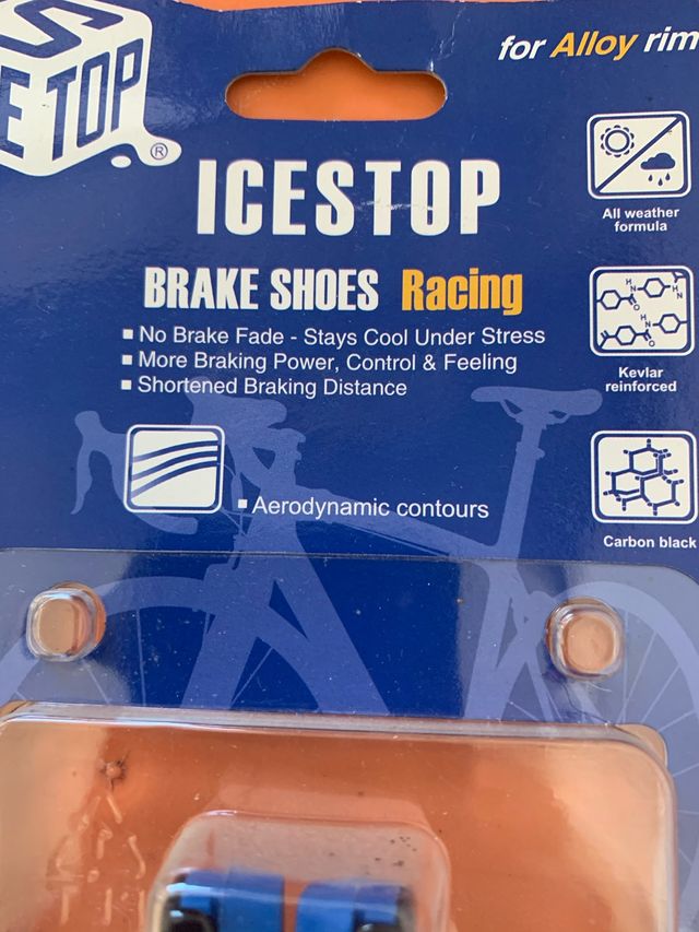 3 x 2 . Zapatas  ICE STOP RACING. NOS