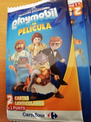 cromos playmobil carrefour