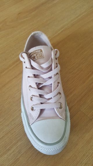 converse rosas de piel