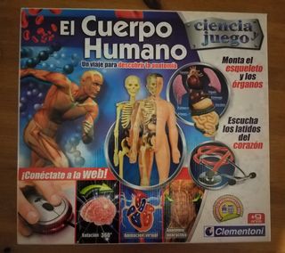 juego el cuerpo humano clementoni