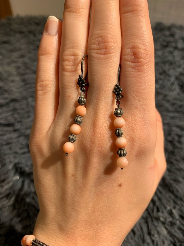 Conjunto piedra coral