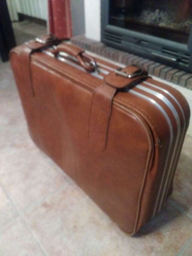 Maleta vintage Mik Flyer años 60 de segunda mano por 20 EUR en