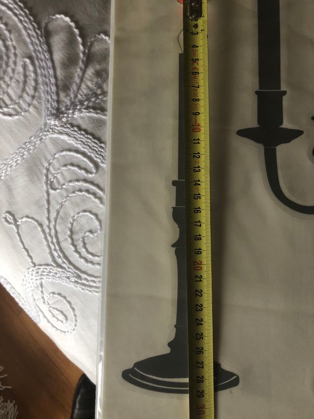 Vinilo decorativo candelabros