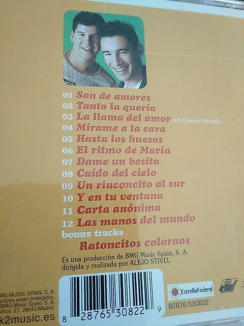 cd música Andy y Lucas