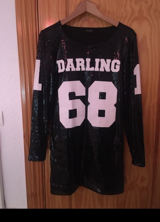 vestido o camiseta larga de le tejuelas,precioso