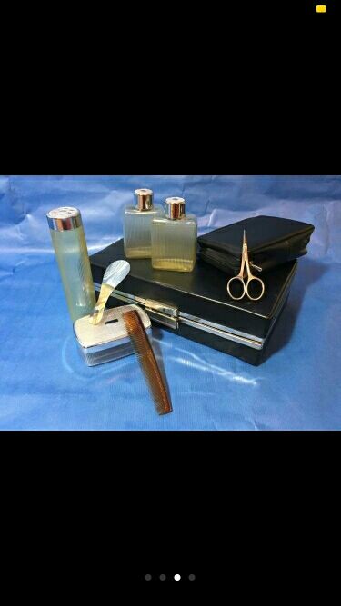 Maletín vintage aseo de hombre