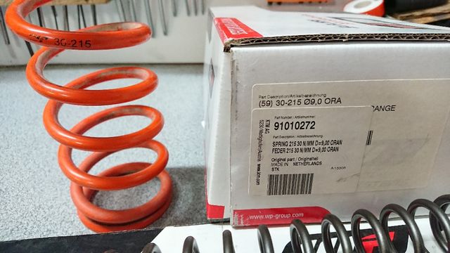 ktm sx 85 muelles suspension