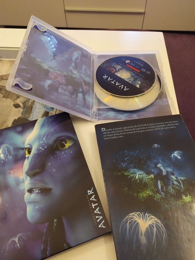 Pelicula Avatar Edición Extendida Bluray