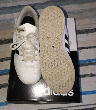 zapatillas adidas niño beige