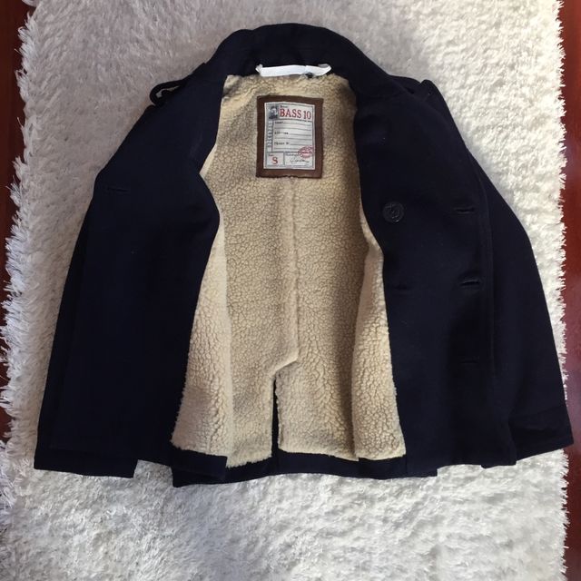 Abrigo marinero niño azul marino T8 de segunda mano por 10 EUR en