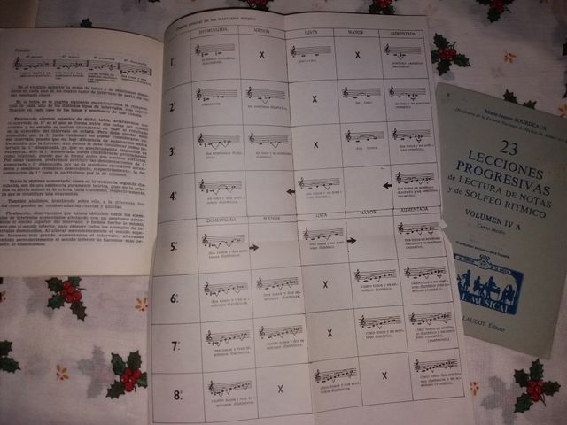 TEORIA MUSICAL (I) y LIBRO SOLFEO