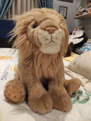 peluche leon el corte ingles