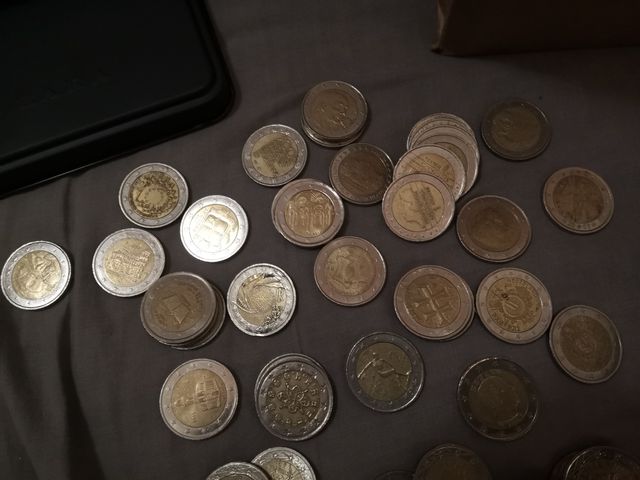 monedas 2 euros varios tipos