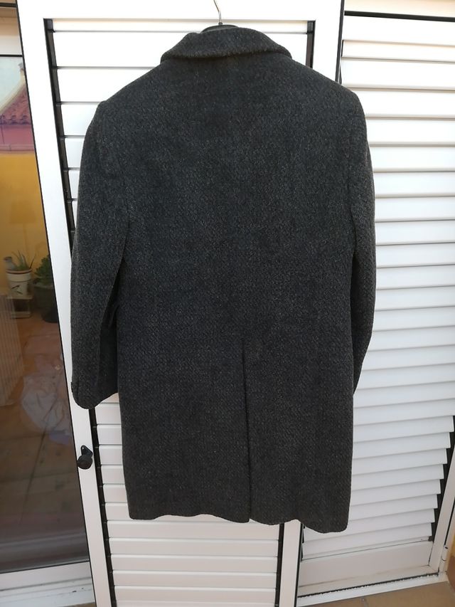 abrigo de mujer de lana virgen canda by c&a